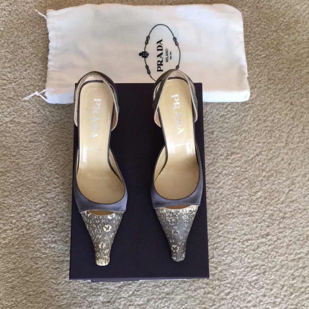 Prada shoes, made in Italy, from Neiman Marcus